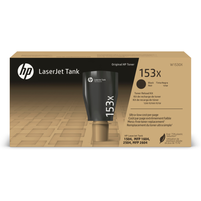 HP Toner Negro 153X para LaserJet Tank 1020, 1500, 2500 Series y MFP 1005, 1600, 2600 Series