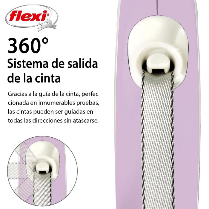 Correa Flexi New Comfort XS Cinta 3M Rosa 2 Correa Flexi New Comfort XS Cinta 3M Rosa 2