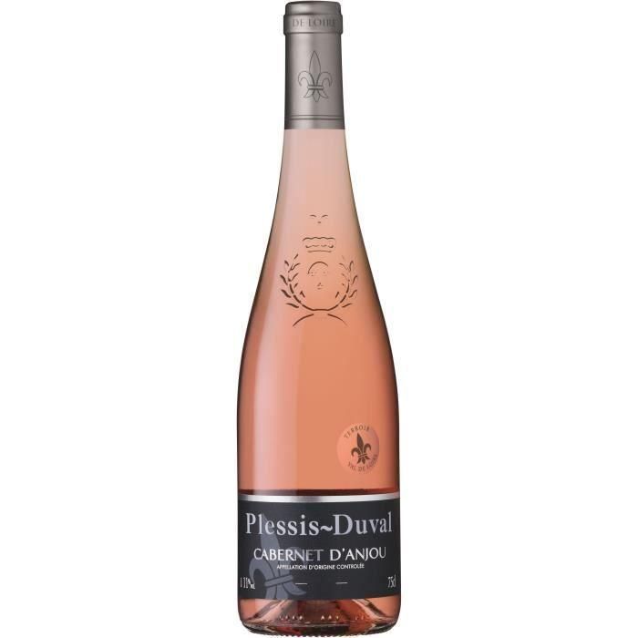 Plessis-Duval 2019 Cabernet d'Anjou - vino rosado del Loira