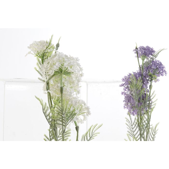 Ramo DKD Home Decor Lila Blanco 9 x 58 x 9 cm (48 Unidades) 1 Ramo DKD Home Decor Lila Blanco 9 x 58 x 9 cm (48 Unidades) 1