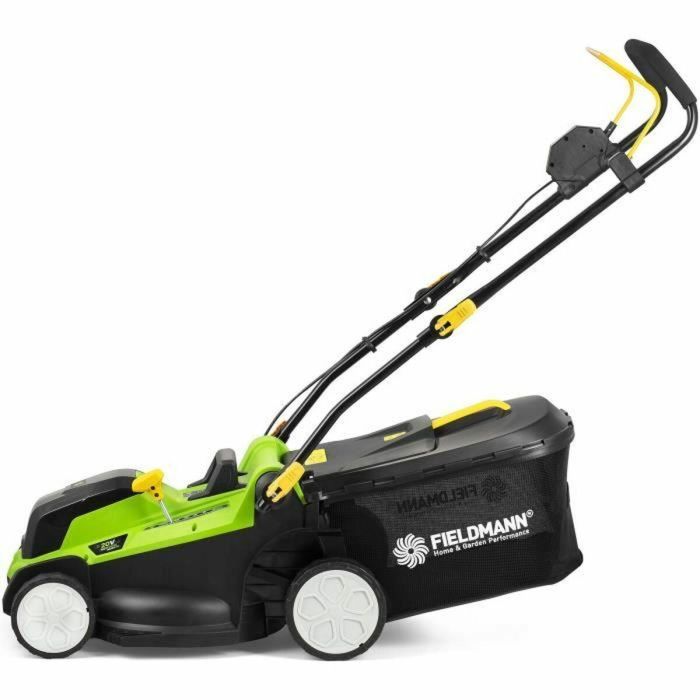 Fieldmann FIE8590669303908 Cortacésped Inalámbrico 20V, Ancho de Corte 37 cm, Altura Máxima 75 mm (Batería/Cargador No Incluidos) 2 Fieldmann FIE8590669303908 Cortacésped Inalámbrico 20V, Ancho de Corte 37 cm, Altura Máxima 75 mm (Batería/Cargador No Incluidos) 2