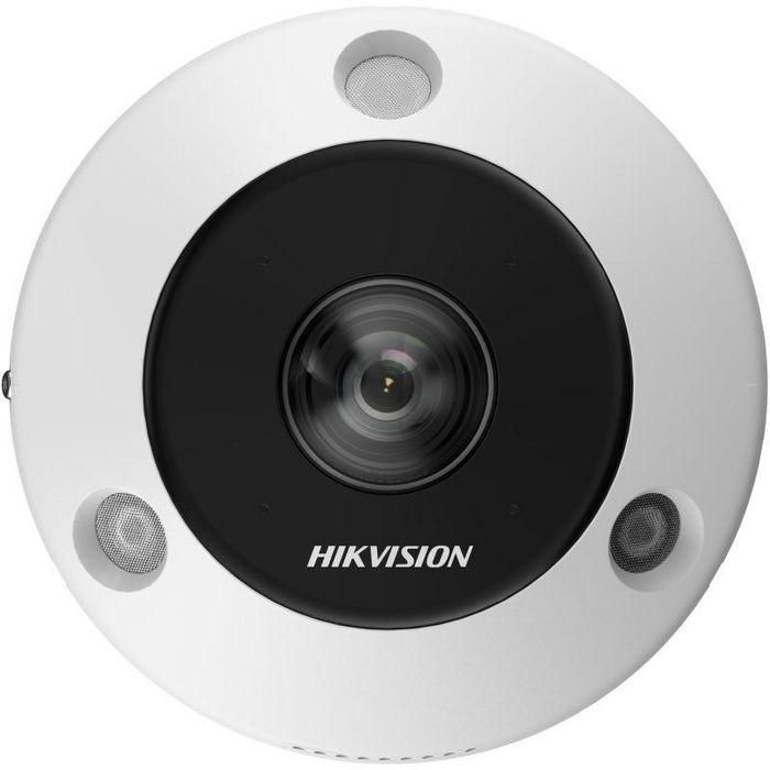 Hikvision Cámara IP fisheye 6M DeepinView 1.27mm IR15 DWDR IK10 IP67 12V/PoE. Audio, alarma 3 Hikvision Cámara IP fisheye 6M DeepinView 1.27mm IR15 DWDR IK10 IP67 12V/PoE. Audio, alarma 3