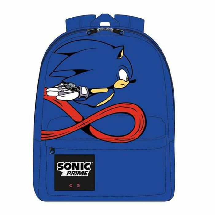 Mochila escolar grande sonic prime 32.0 x 12.0 x 42.0 cm Mochila escolar grande sonic prime 32.0 x 12.0 x 42.0 cm
