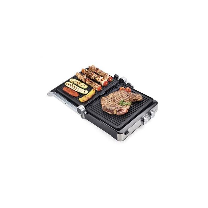 Ariete 1918 Grill Eléctrico Grill&Taste, 5 Niveles de Cocción, Placas Antiadherentes 1 Ariete 1918 Grill Eléctrico Grill&Taste, 5 Niveles de Cocción, Placas Antiadherentes 1