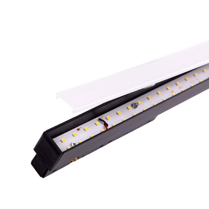 Luminaria LED 40W 3060Lm CRI90  4200ºK Carril Magnético 120Cm 40.000H [WR-WR20-FG-1200-W] 4
