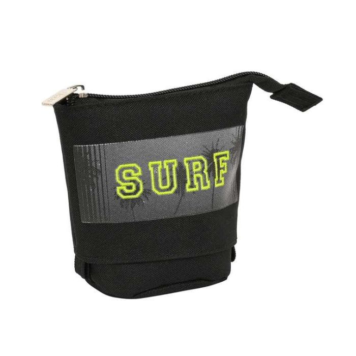 Estuche Cubilete Safta Surf Negro (8 x 19 x 6 cm) 8 Estuche Cubilete Safta Surf Negro (8 x 19 x 6 cm) 8