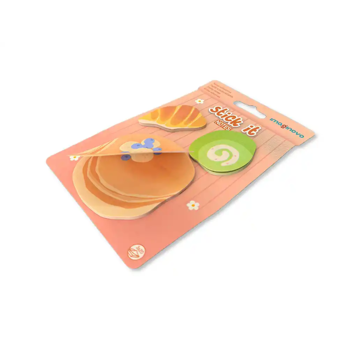 Imaginovo Bloc notas adhesivas tortitas 20 hojas tamaños surtidos 3