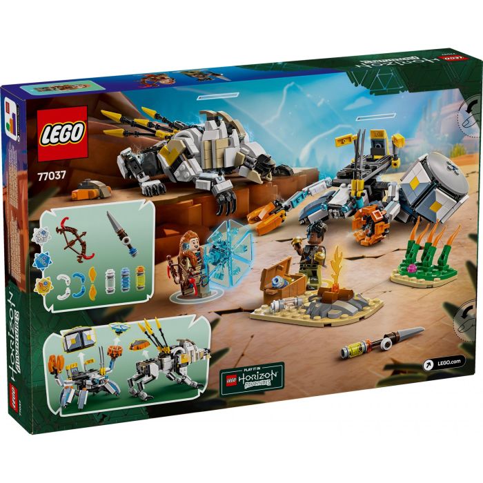 LEGO 77037 Horizon Adventures Aloy y Varl contra Testudien y Sawtooth - Juego de 9 años 12