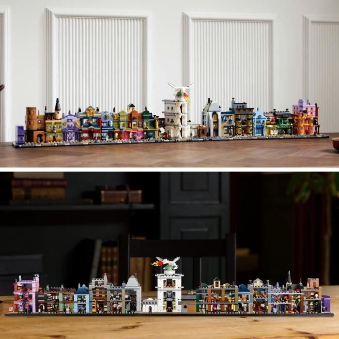 LEGO 76444 Harry Potter Tiendas mágicas del Callejón Diagon Set de construcción para adultos 2