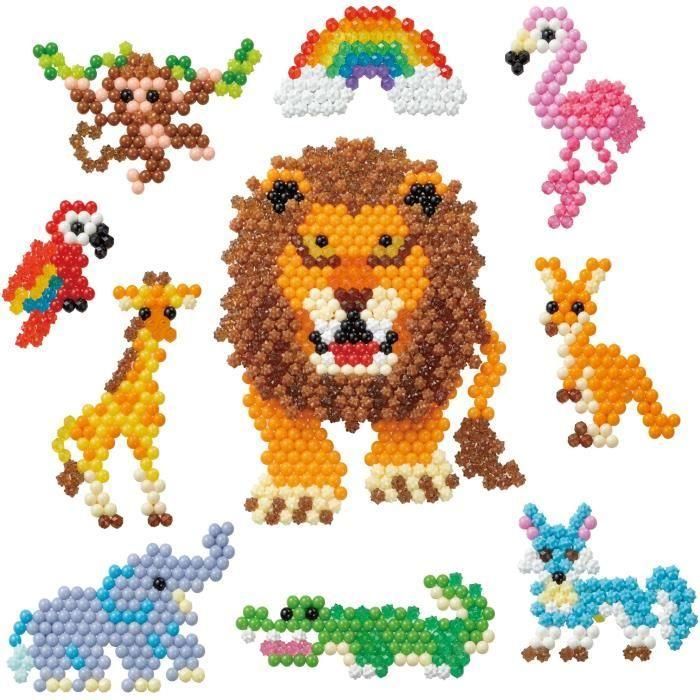 Juego de cuentas para planchar - AQUABEADS - 31968 - Paseo de la sabana 3 Juego de cuentas para planchar - AQUABEADS - 31968 - Paseo de la sabana 3
