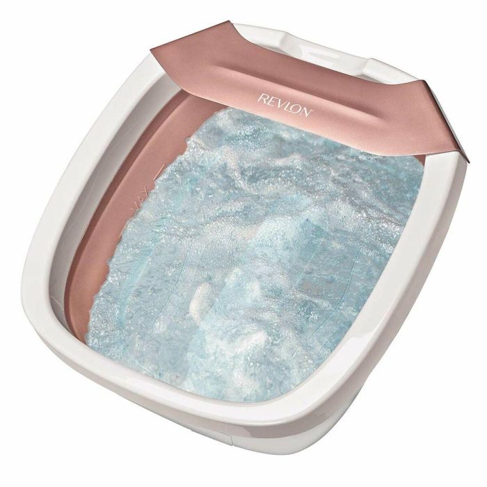 Revlon RVFB7034E Thalasso Baño de pies plegable, Calentador de agua, Burbujas, Masaje Acupresión, Aceites Esenciales, Silencioso 2