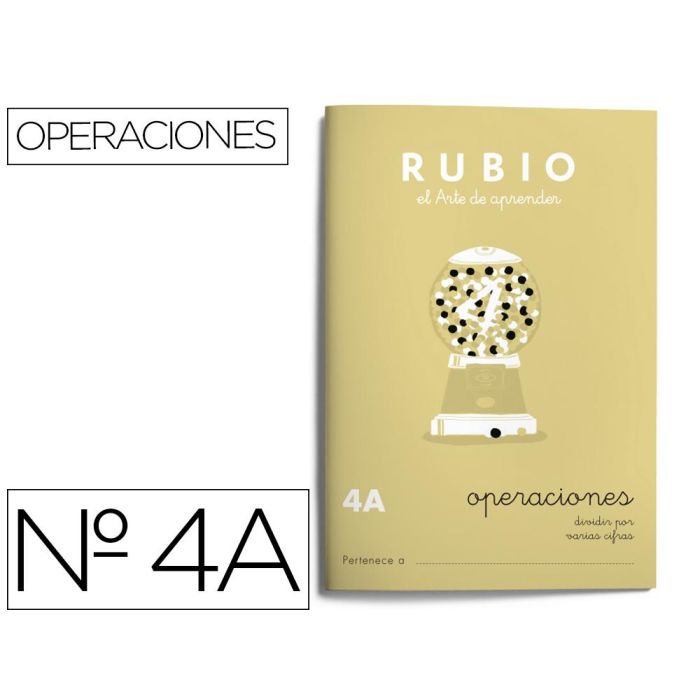 Cuaderno Rubio Problemas Nº 4A 10 unidades