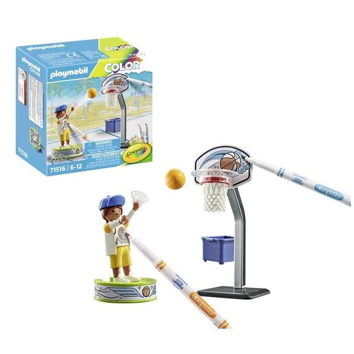 Skater con baloncesto playmobil color 2 Skater con baloncesto playmobil color 2