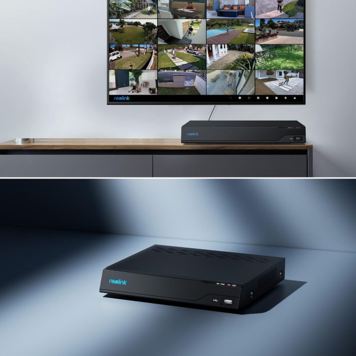 Reolink PN-16 NVR 16 Canales 4K UHD con 4TB HDD y 16 Puertos PoE - Compatible con H.264/H.265 para Videovigilancia 1