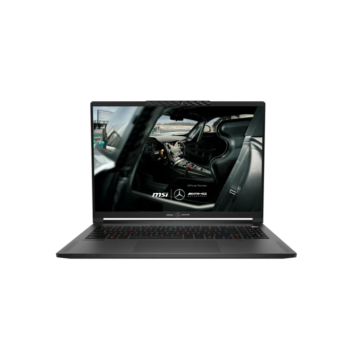 MSI Portatil Stealth 16 Mercedesamg A1Vgg-298Es. 16" Oled Qhd+ (2560X1600) 240Hz,. Ultra 9 Processor 185H. Nvidia Geforce Rtx 4070, Gddr6 8Gb. Ddr5 16Gb*2. Win 11 Home Adv. Gray