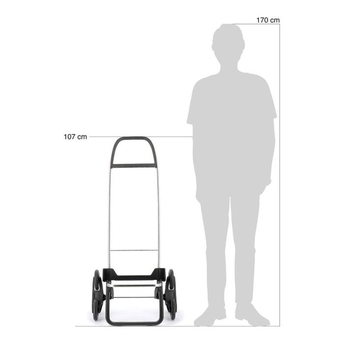 Rolser Carro de la compra i-max mf 6 rojo 43 L 6