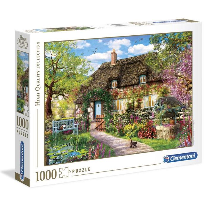 Puzzle High Quality The Old Cottage 1000pzs 1