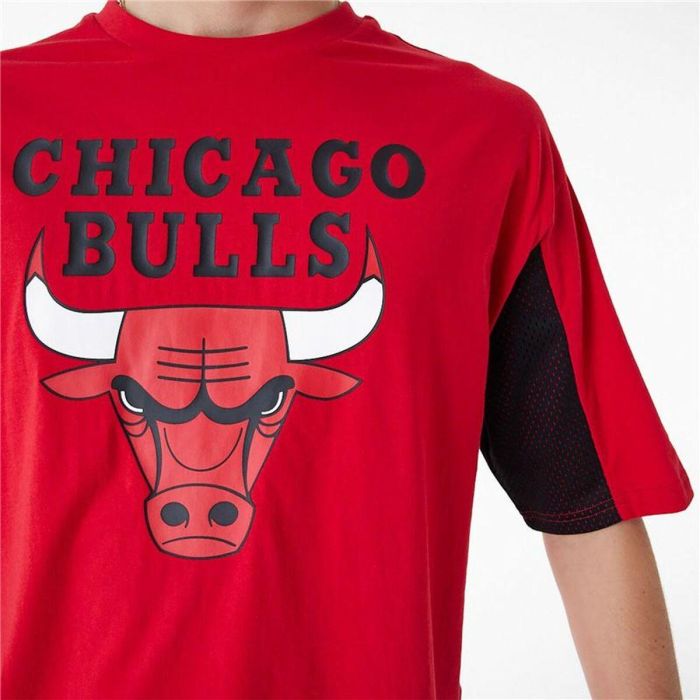 Camiseta de Manga Corta Hombre New Era NBA MESH PANEL OS TEE CHIBU 60435481 Rojo (M) 2 Camiseta de Manga Corta Hombre New Era NBA MESH PANEL OS TEE CHIBU 60435481 Rojo (M) 2