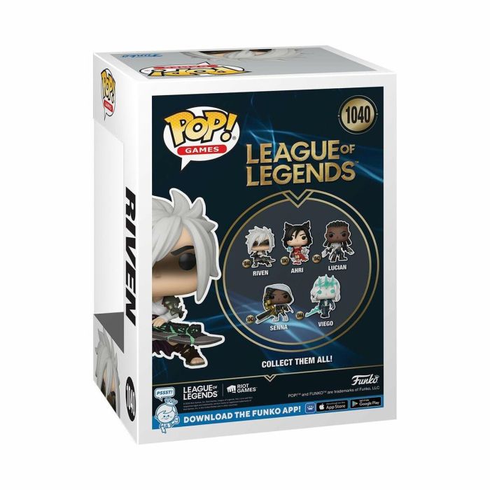Funko Pop Games Vinyl: League Of Legends - Riven Figura de Colección 10.4 cm 6 Funko Pop Games Vinyl: League Of Legends - Riven Figura de Colección 10.4 cm 6
