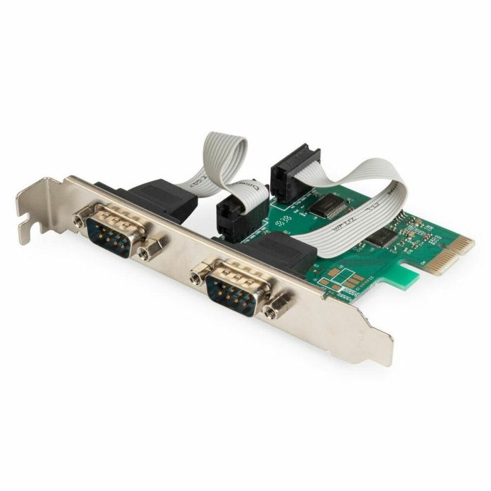 Digitus DS-30000-1 Tarjeta de Interfaz Serial Interna PCI Express 2.0 con 2 Puertos RS232 DB9 UART 16C950 para Módems, Impresoras Digitus DS-30000-1 Tarjeta de Interfaz Serial Interna PCI Express 2.0 con 2 Puertos RS232 DB9 UART 16C950 para Módems, Impresoras