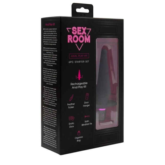 Masajeador de Próstata Dream Toys Sex Room Negro 7 Masajeador de Próstata Dream Toys Sex Room Negro 7