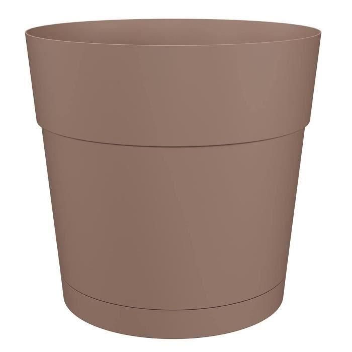 Maceta de flores y capri redondo - plástico - tanque de agua - diámetro de 30 cm - tope - artevasi 1 Maceta de flores y capri redondo - plástico - tanque de agua - diámetro de 30 cm - tope - artevasi 1