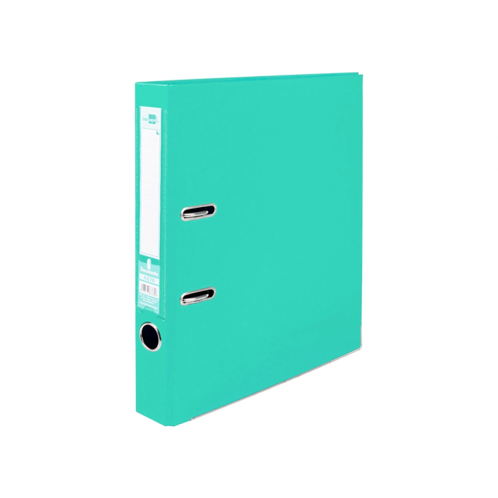 Liderpapel Archivador de palanca A4 Documenta Rado 52 mm Verde Claro 1