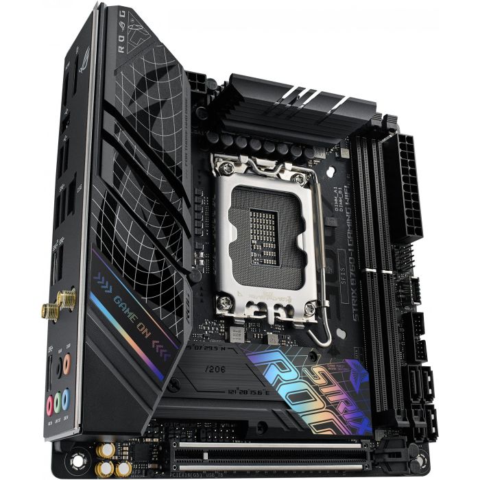 ASUS ROG STRIX B760-I GAMING WiFi Placa Base Intel LGA 1700 DDR5 ITX Wi-Fi 6E 9 ASUS ROG STRIX B760-I GAMING WiFi Placa Base Intel LGA 1700 DDR5 ITX Wi-Fi 6E 9