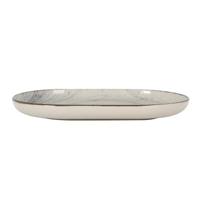 Fuente Ovalada Vortex Nordic Brillo 20x13x2 cm - Inde (24 Unidades) 2 Fuente Ovalada Vortex Nordic Brillo 20x13x2 cm - Inde (24 Unidades) 2
