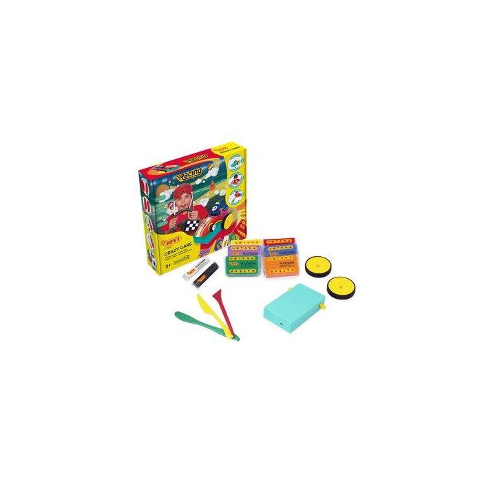Jovi Kit De Moldeado Jovitech Crazy Cars Racing - Plastilina, Modeladores y Plataforma