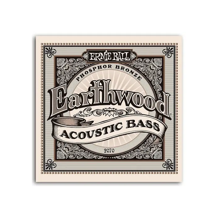Ernieball Juego Bajo Acústico Earthwood 80/20 Bronze 45-95 0
