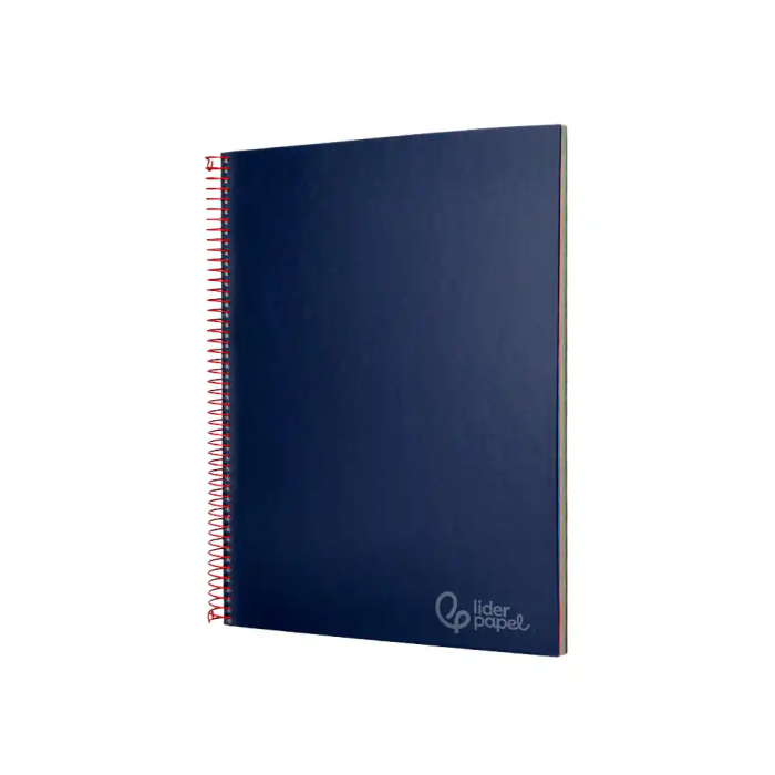 Liderpapel Cuaderno Espiral A4 Micro Jolly Tapa Forrada 140 Hojas 75gr Cuadro 5mm 5 Bandas Color Azul 3 Liderpapel Cuaderno Espiral A4 Micro Jolly Tapa Forrada 140 Hojas 75gr Cuadro 5mm 5 Bandas Color Azul 3