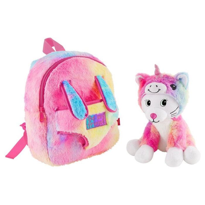 Mochila + peluche gato Emi 27cm 2 Mochila + peluche gato Emi 27cm 2