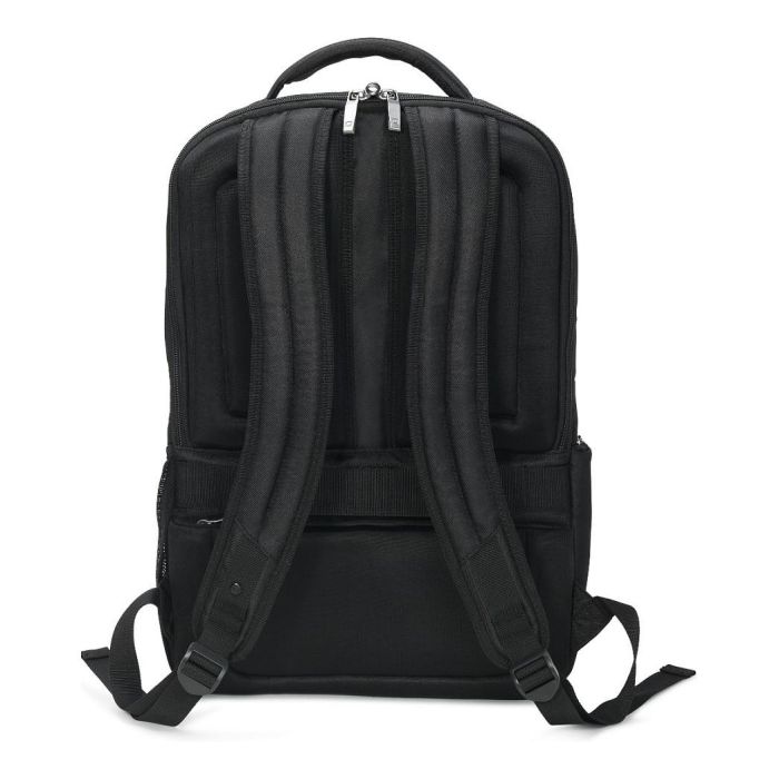 DICOTA Eco Backpack SELECT Mochila para portátil de 17.3 pulgadas, compartimento para portátil, hecha con materiales reciclados, unisex, negro 5