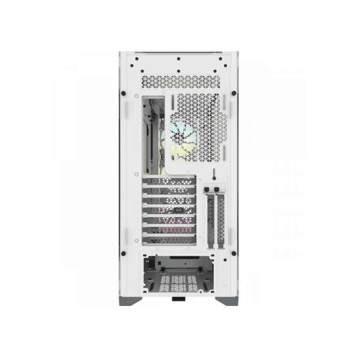 Corsair iCUE 5000X RGB Midi Tower Blanco 6