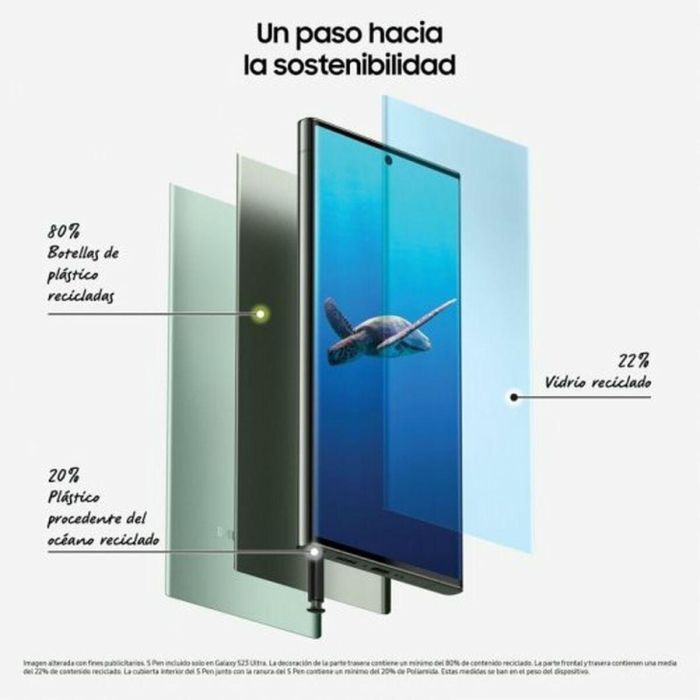 Smartphone Samsung Galaxy S23 Ultra Verde 6,8" 8 GB RAM 256 GB 2 Smartphone Samsung Galaxy S23 Ultra Verde 6,8" 8 GB RAM 256 GB 2