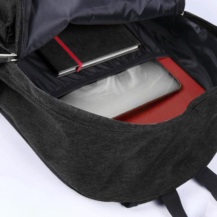 Cerdá Mochila Casual Star Wars Negra de 32 cm de Alto x 12 cm de Ancho x 42 cm de Profundidad, Ideal para Niños y Uso Diario 4 Cerdá Mochila Casual Star Wars Negra de 32 cm de Alto x 12 cm de Ancho x 42 cm de Profundidad, Ideal para Niños y Uso Diario 4