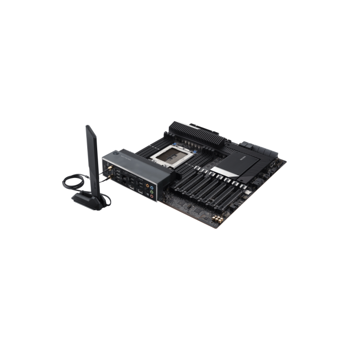 PLACA ASUS PRO WS WRX90E-SAGE SE,AMD,sTR5,WRX90,8DDR5,4SATA3+4M.2,LAN 1GB+10GB,2USB4.0+6USB3.2,EEB 5 PLACA ASUS PRO WS WRX90E-SAGE SE,AMD,sTR5,WRX90,8DDR5,4SATA3+4M.2,LAN 1GB+10GB,2USB4.0+6USB3.2,EEB 5