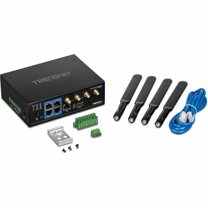Router Trendnet TI-W100 WiFi 5 5 GHz Negro 1 Router Trendnet TI-W100 WiFi 5 5 GHz Negro 1