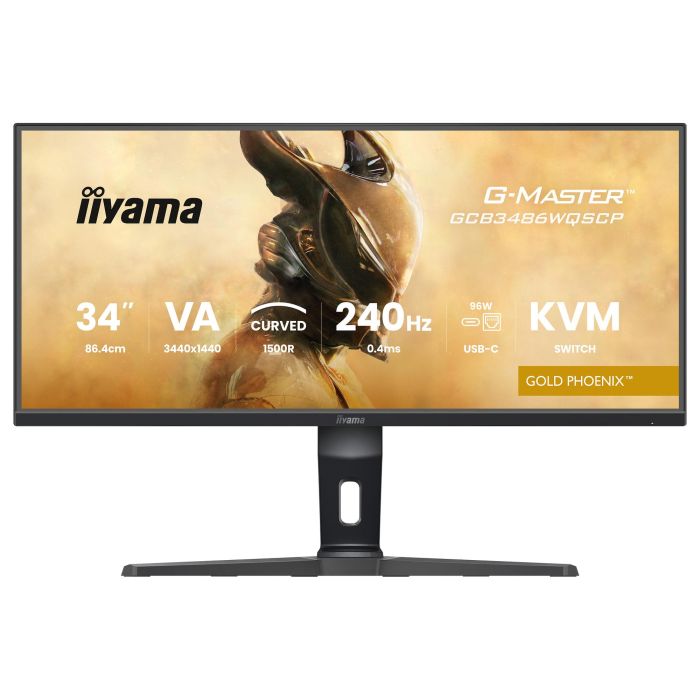 Iiyama Monitor Curvo G-MASTER GOLD PHOENIX 34" 240 Hz Panel VA 0,4 ms