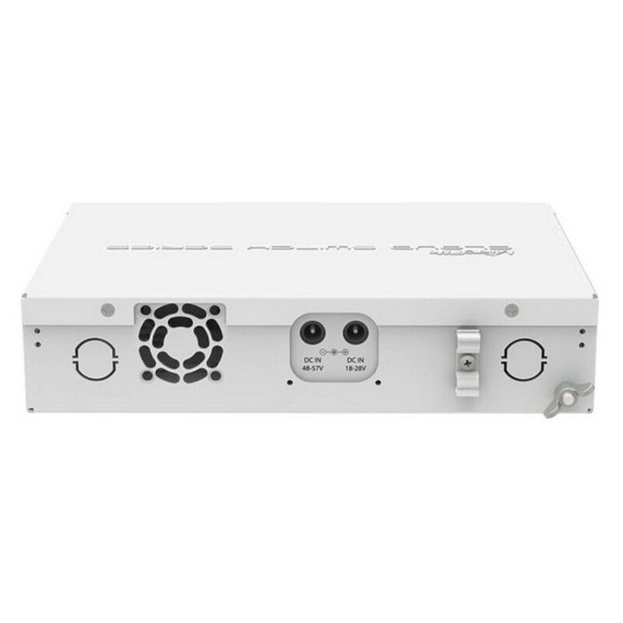 Mikrotik CRS112-8P-4S-IN Switch Gigabit Ethernet 8 puertos PoE (IEEE 802.3af/at) Blanco 1