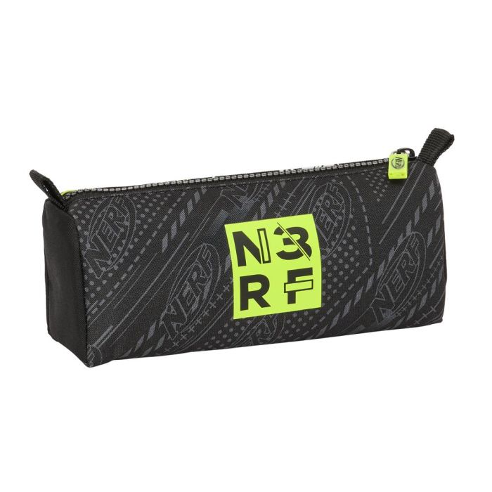 Estuche Escolar Nerf Get ready Negro 21 x 8 x 7 cm 1