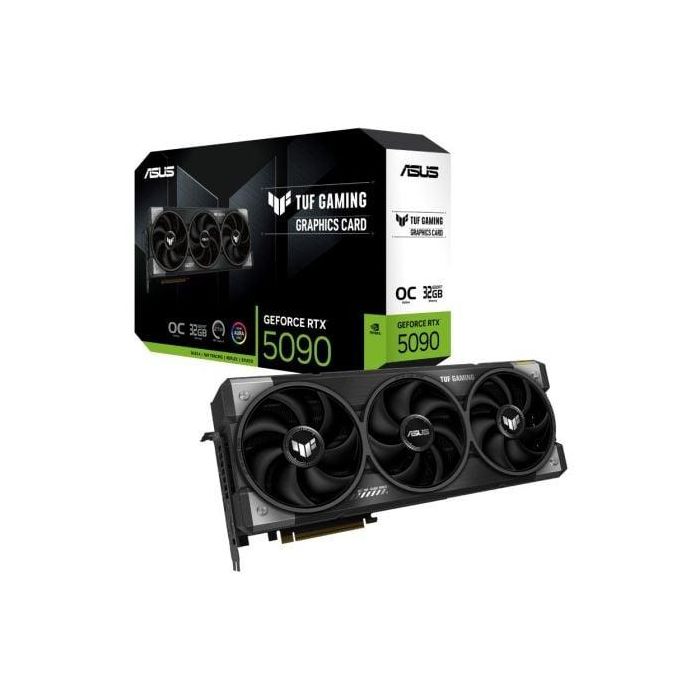 Asus 90YV0LY0-M0NA00 Tarjeta Gráfica TUF Gaming GeForce RTX 5090 OC 32GB GDDR7 Blackwell PCI Express 5.0 8K 0 Asus 90YV0LY0-M0NA00 Tarjeta Gráfica TUF Gaming GeForce RTX 5090 OC 32GB GDDR7 Blackwell PCI Express 5.0 8K 0