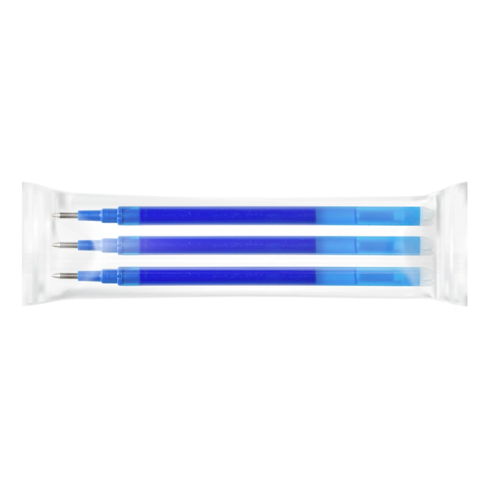 Q-connect Recambio Bolígrafo Retractil KF11058 Borrable Azul Caja de 3 Unidades 2