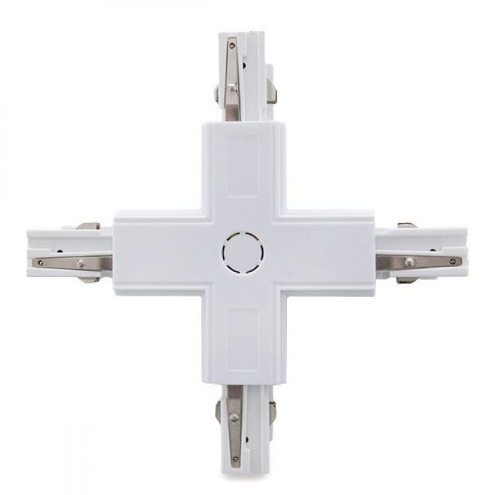 Conector + Carril Trifásico Blanco 1 Conector + Carril Trifásico Blanco 1
