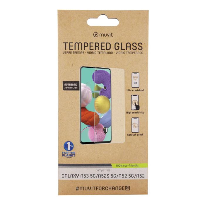 Protector de Pantalla para Móvil Muvit Samsung Galaxy A53 5G/A52S 5G/A52 5G/A52 3