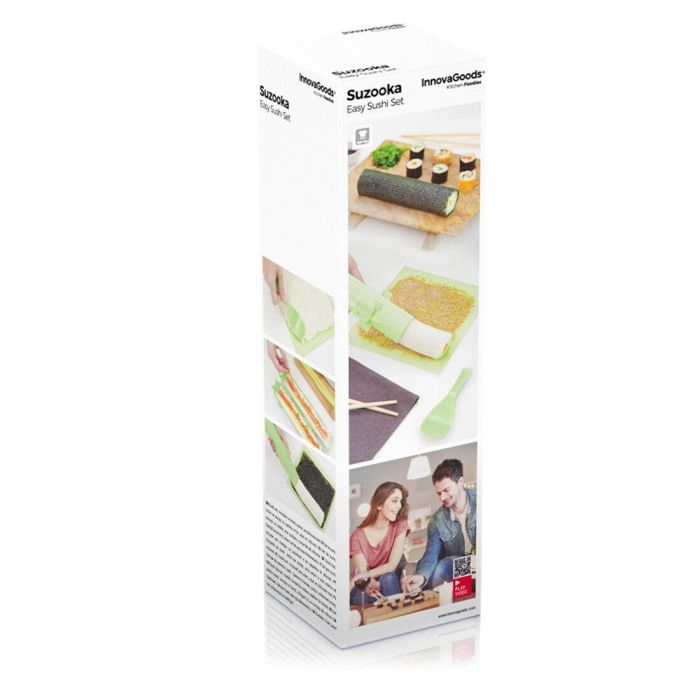 Set de Sushi con Recetas Suzooka InnovaGoods 3 Piezas 1 Set de Sushi con Recetas Suzooka InnovaGoods 3 Piezas 1
