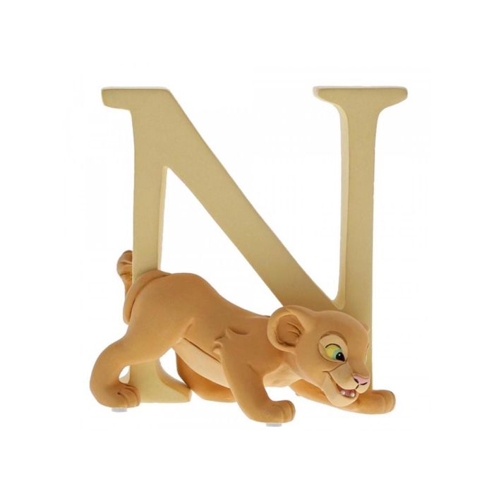 Enesco Figura Disney El Rey Leon Nala - 7 cm, Resina de Piedra, Hecho a Mano