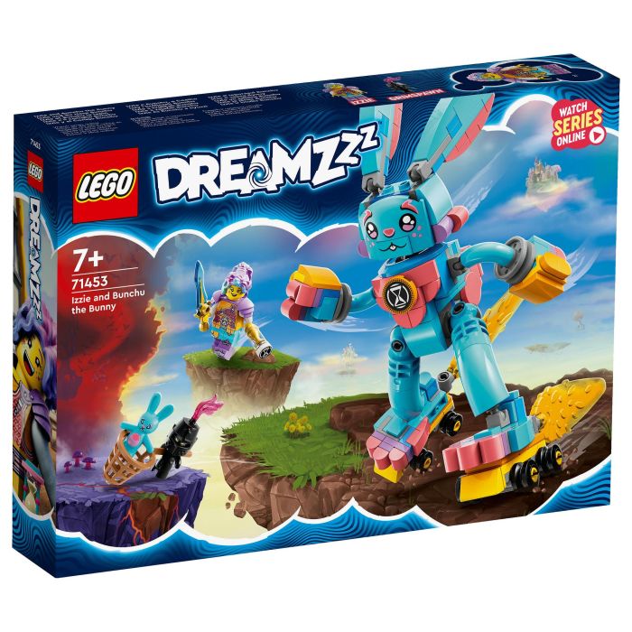 LEGO DREAMZzz Izzie y el Conejo Bunchu 71453 Set de Construcción para Niños +7 Años