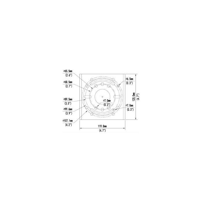 ALLNET Polemount/Masthalter for ALL-CAM24xx 2